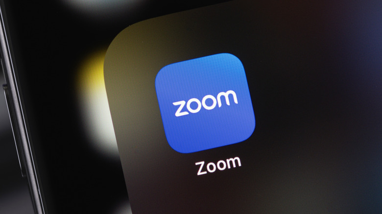 The Zoom app icon, highlighting its hands-free communication capabilities for CarPlay.