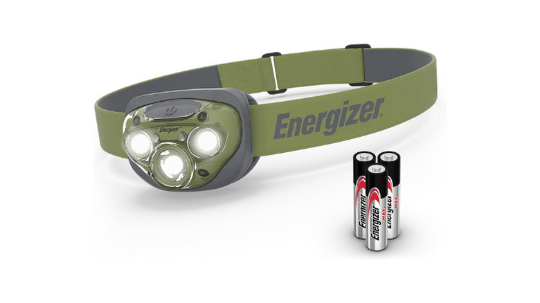 An Energizer PRO-260 LED Headlamp with adjustable strap