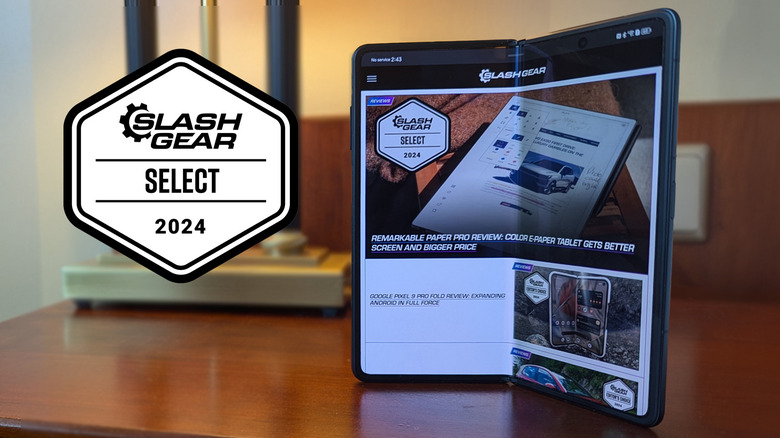 The Honor Magic V3 fully unfolded showing its 7.92-inch internal display.