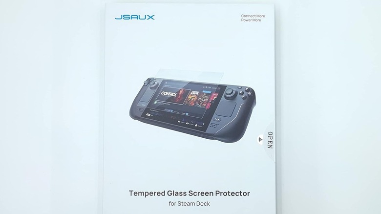 Jsaux Screen Protector packaging on a white background.