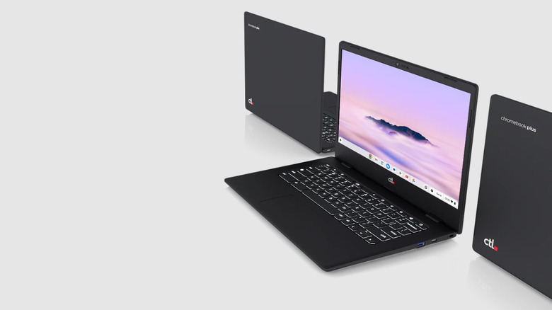 CTL Chromebook Plus PX141GXT showing a rugged yet modern design for budget users.